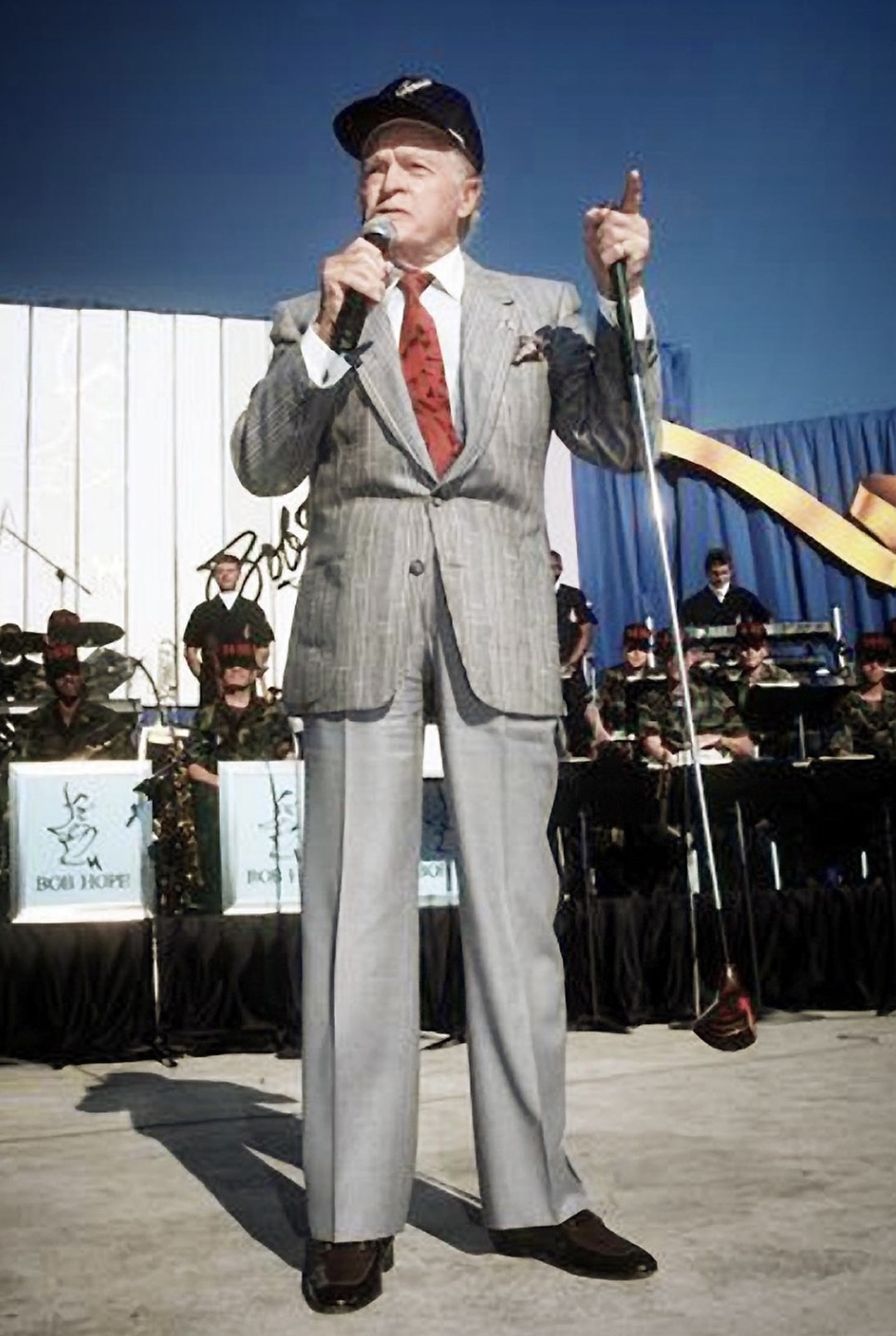 Hope at Lackland Air Force Base in Texas. 